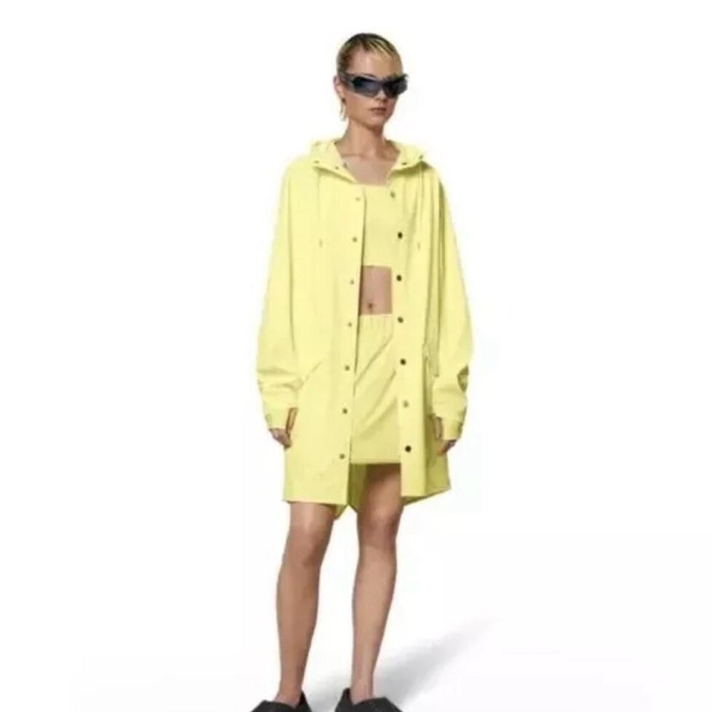 Rains straw color Waterproof Jacket